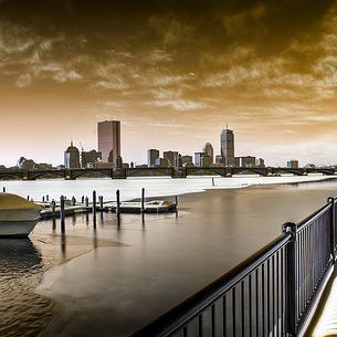 Boston in Red