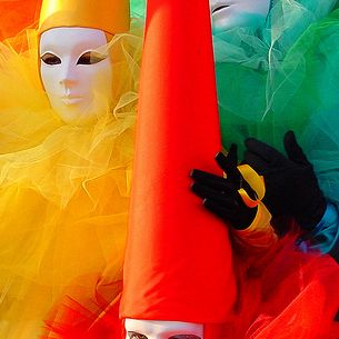 Carnevale di Venezia. Carnival to Venice, Carnaval de Venise