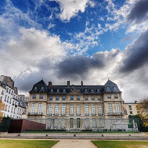 Dramatic Sky Over Hotel Salé HDR