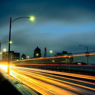 Ghost Train on the Longfellow Bridge