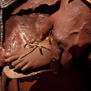 Himba mother and son - Angola