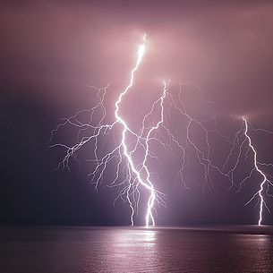 la mer et la foudre
