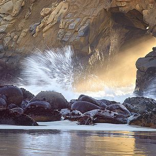 Light Force - Pfeiffer State Beach, California