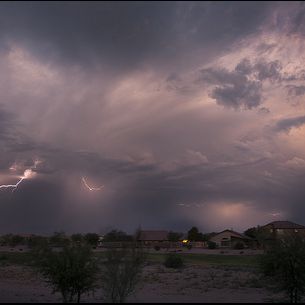 Lightning after the Sandstorm. 10/10; Would Photograph Again. [EXPLORED #18,46]