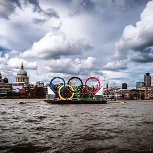 London Olympic Rings