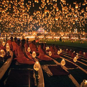 Loy Krathong, Chiang Mai