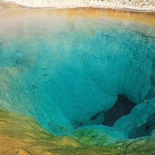 Morning Glory Pool  Yellowstone NP  Wyoming
