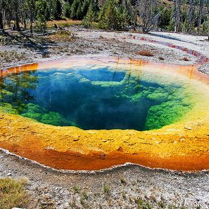 Morning glory pool