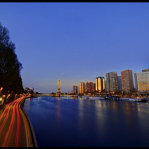 Paris sunset By D.F.N.