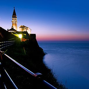 Piran - The Church of St. George by the Adriatic Sea