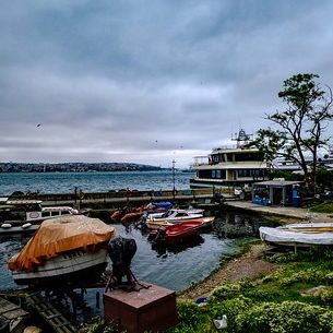 Rainy Day in Dolmabaçe