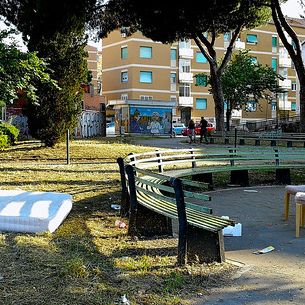Roma. San Paolo. Camera con vista...