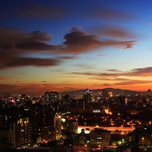 Taipei City Sunset