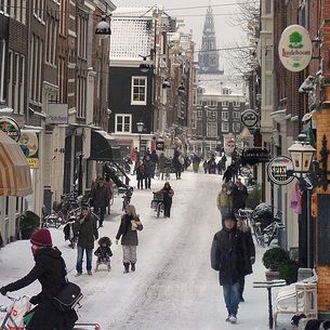 The Old Church in the heart of Amsterdam