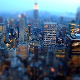 Tilt-Shift Manhattan