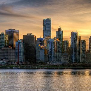 Van City Sunset