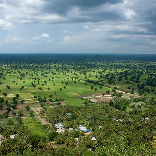 View from Phnom Sampeau